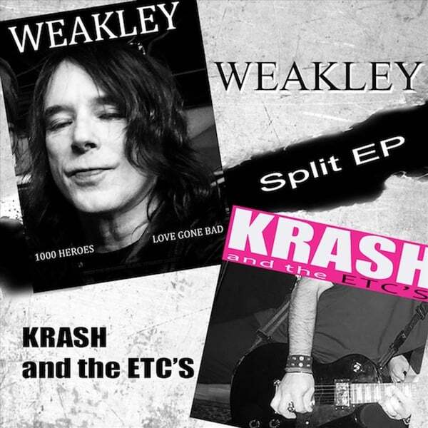 Cover art for Weakley / Krash and the Etc's Split EP